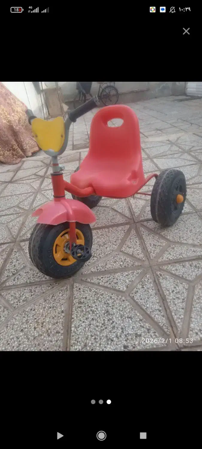سه چرخه کودک|کالسکه و لوازم جانبی|نیشابور, رحمت آباد|دیوار