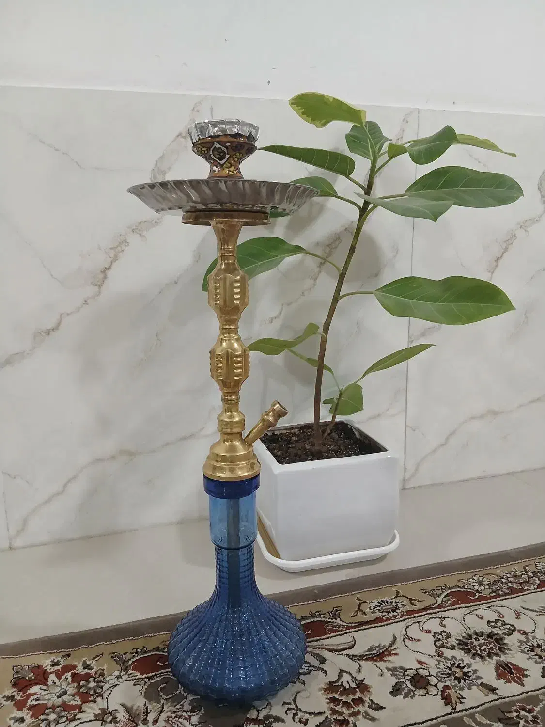 قلیان برنج   نقدی معاوضه ندارم|کلکسیون و سرگرمی|باغستان, |دیوار