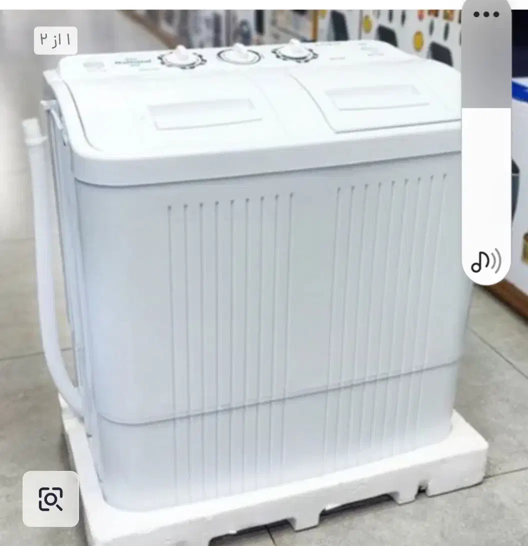 سرخ کن نو ولباسشوی دوقلو نو پلمپ|ماشین لباسشویی و خشککن لباس|دزفول, |دیوار