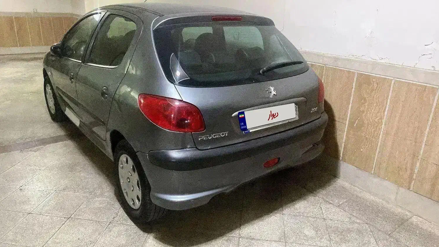 ۲۰۶ تیپ ۲ مدل ۸۳ استثنایی|خودرو سواری و وانت|مشهد, دانشجو|دیوار