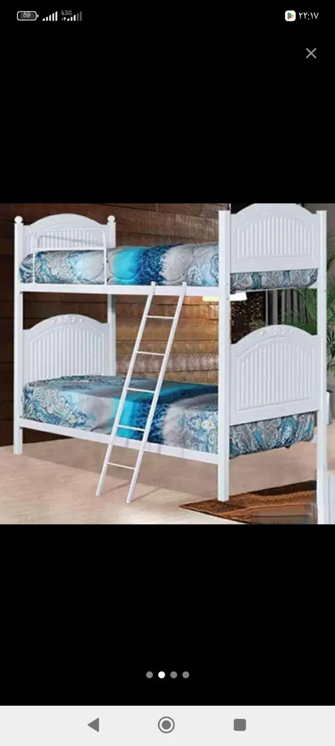 تخت های دو طبقه ساخته شده از ام دی آف درجه یک|تخت و سرویس خواب|ارومیه, |دیوار