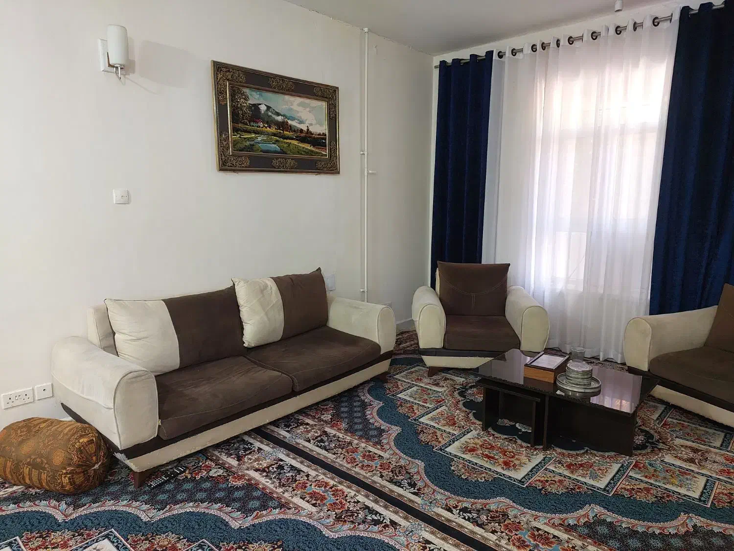 مبل راحتی ومیزوصندلی ناهارخوری|مبلمان خانگی و میز عسلی|امیدیه, |دیوار