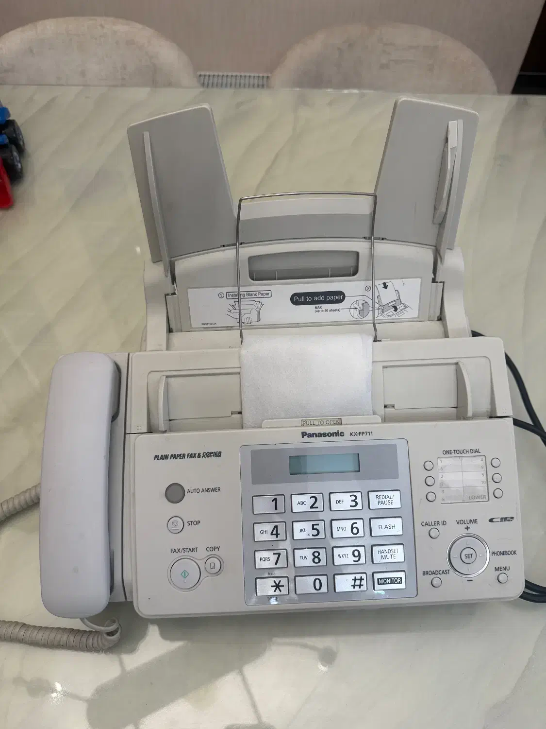 دستگاه  فکس پاناسونیک kx.FP711|پرینتر، اسکنر، کپی، فکس|زنجان, |دیوار