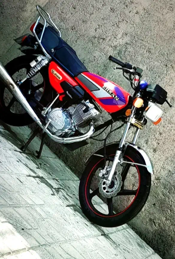 با سلام موتور 200احسان 1403تمیز به فروش میرسد|موتورسیکلت|تربت جام, میان جام|دیوار