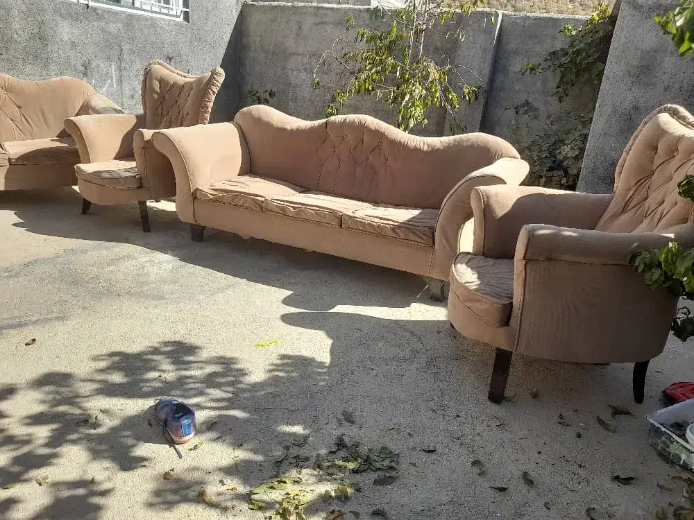 مبل 7 نفره|مبلمان خانگی و میز عسلی|ننور, |دیوار