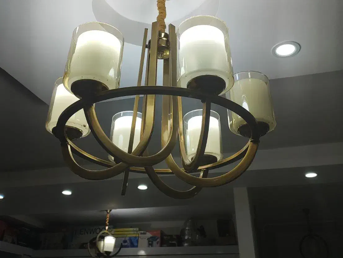 لوستر|لوستر و چراغ آویز|رشت, یخسازی|دیوار