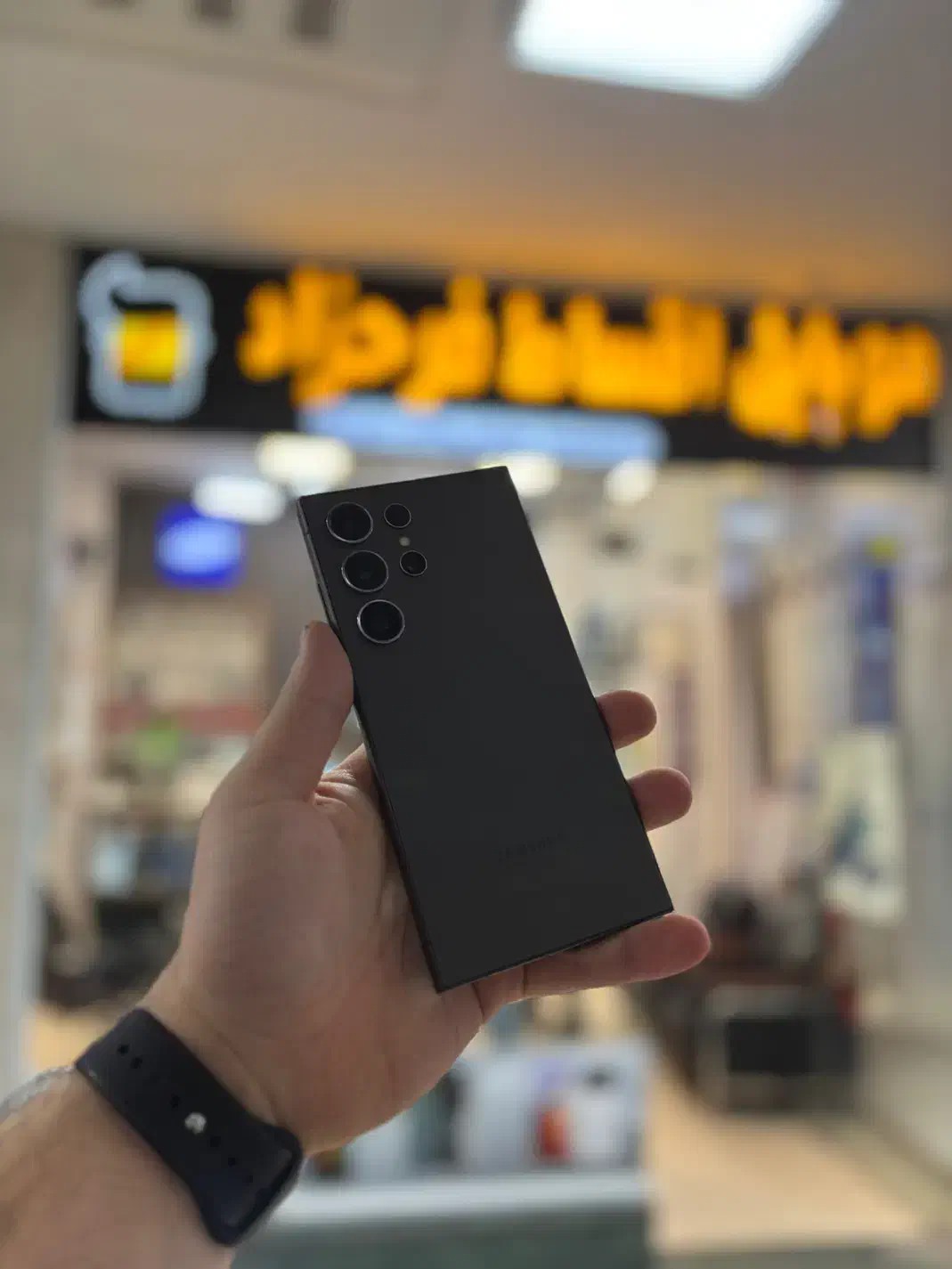 سامسونگ S24 ultra مشکی با ۴ ماه گارانتی|موبایل|مشهد, سعد آباد|دیوار