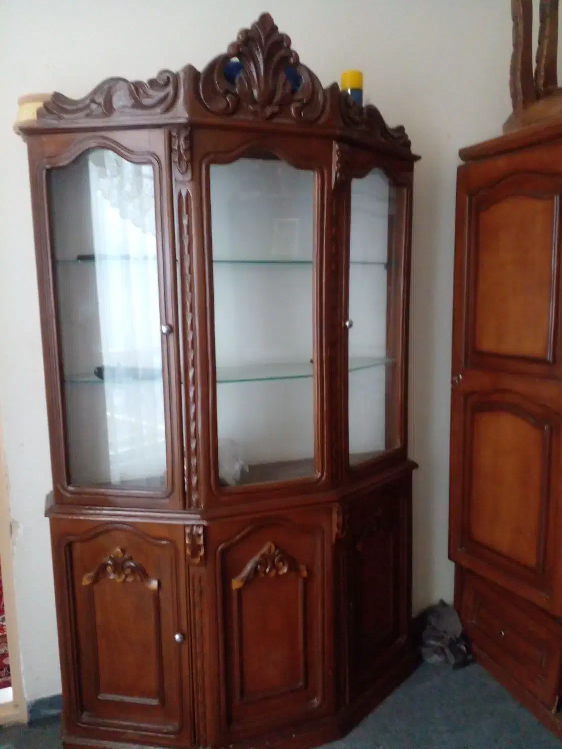 بوفه چوبی|بوفه، ویترین، کنسول|تبریز, |دیوار