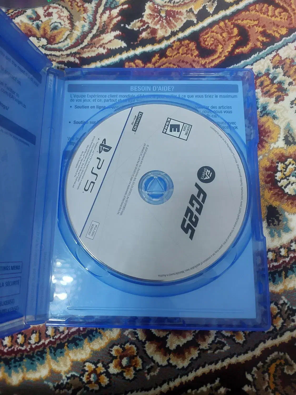 سی دی فیفا ۲۰۲۵ سه ماه استفاده شوده|کنسول، بازی ویدئویی و آنلاین|هشتگرد, شهرک بعثت|دیوار