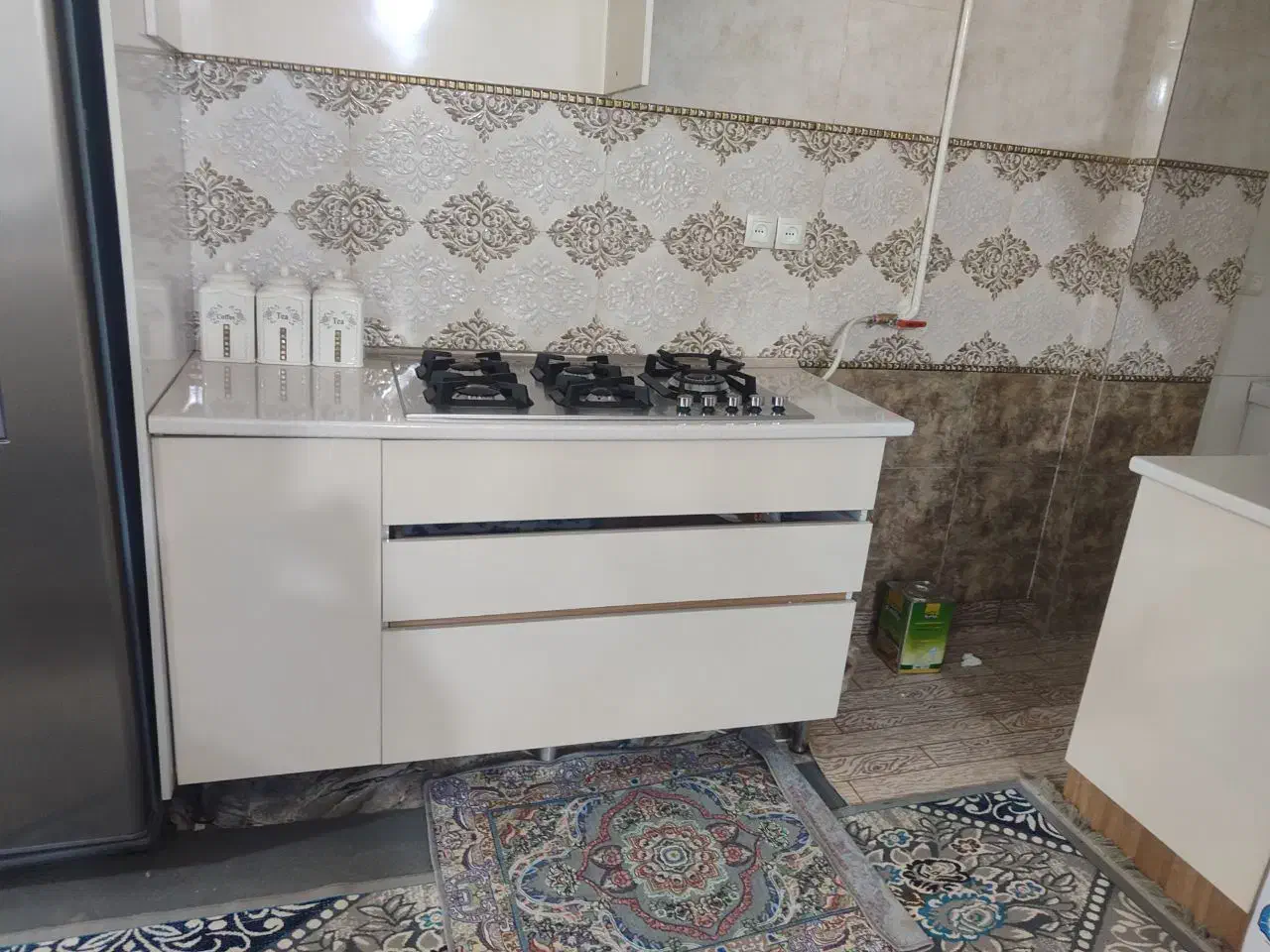 فروش کابینت یک و نیم متری زیر گاز|مصالح و تجهیزات ساختمان|زابل, |دیوار