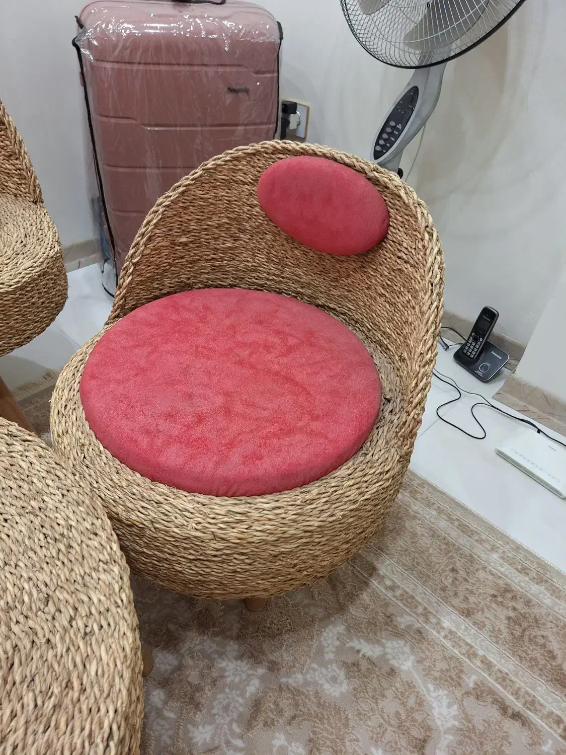 میز و صندلی حصیری|صندلی و نیمکت|تهران, اتابک|دیوار