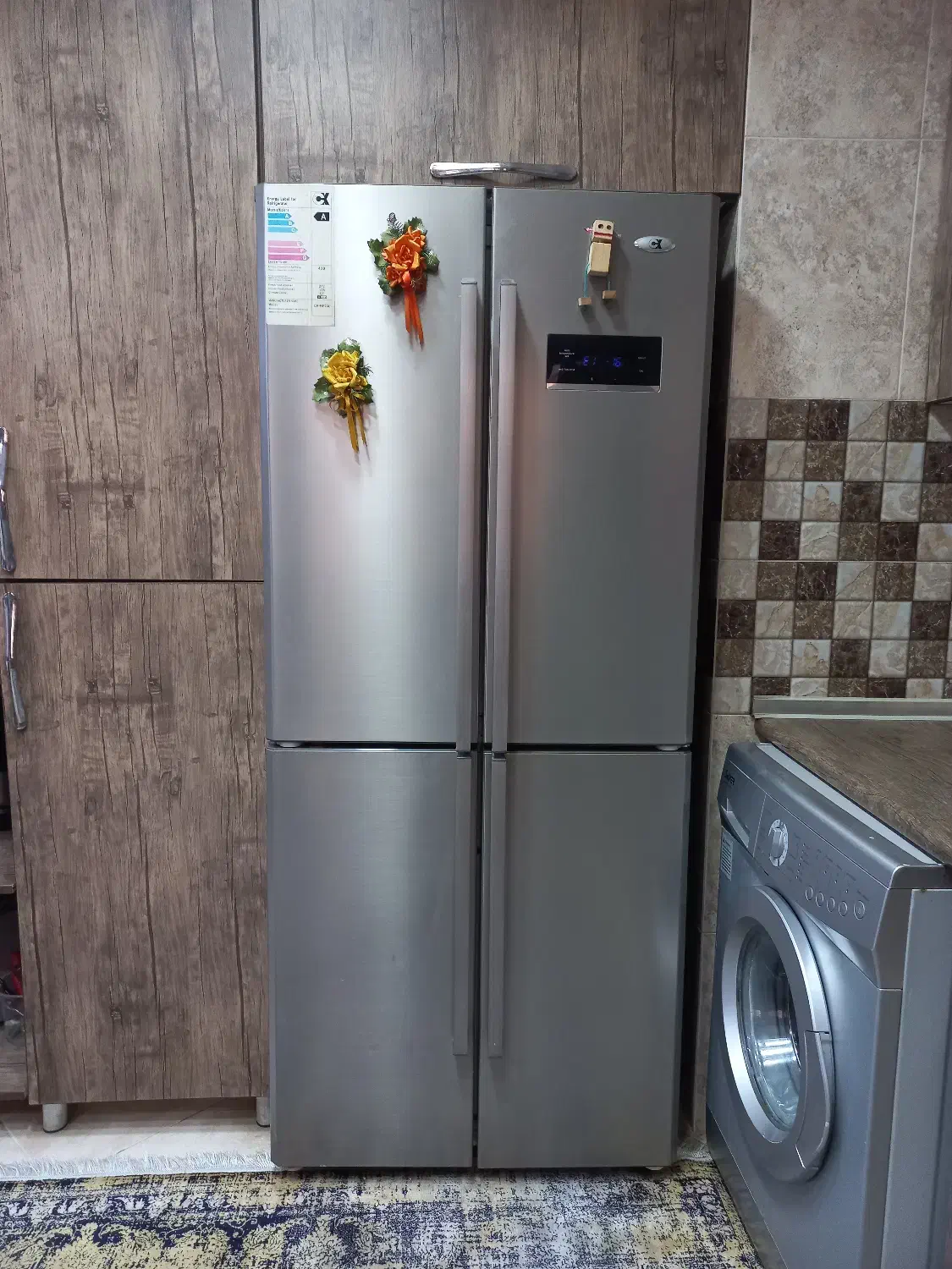 یخچال ساید سیلور۴در|یخچال و فریزر|ساری, |دیوار