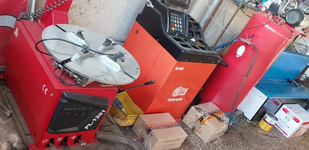 وسایل پنچر گیری لاستیک درار . کمپرس باد|ماشینآلات صنعتی|یاسوج, |دیوار