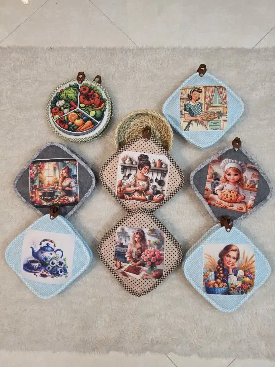 انواع سرویس آشپز خانه|سفره، حوله، دستمال آشپزخانه|تهران, جنتآباد جنوبی|دیوار