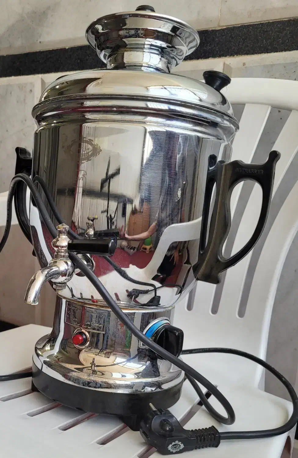 سماور برقی آلی نسب|سماور، چای‌ساز، قهوه‌ساز|زاهدان, |دیوار