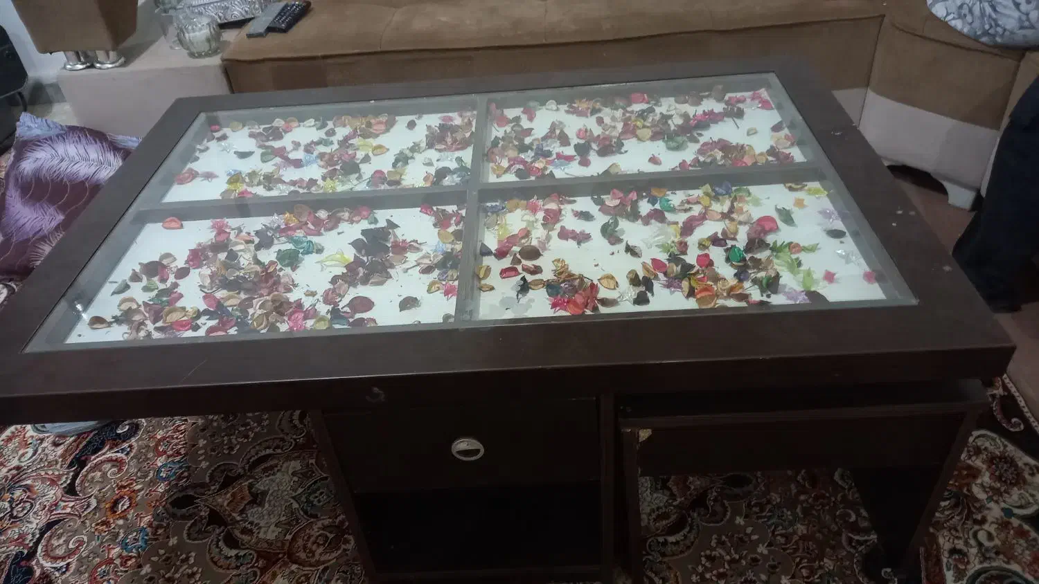 میز مبل با دو تا عسلی|مبلمان خانگی و میز عسلی|الوند, |دیوار