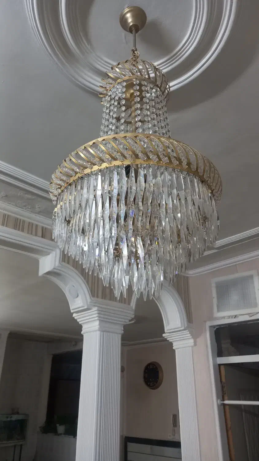 لوستر|لوستر و چراغ آویز|سمنان, |دیوار