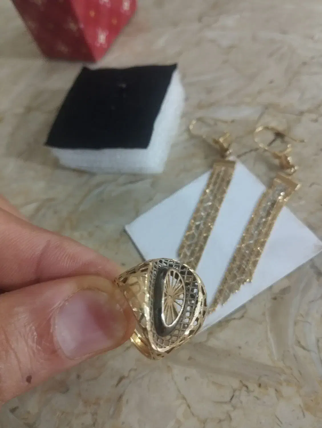 گوشواره و انگشتر|جواهرات|بهبهان, |دیوار