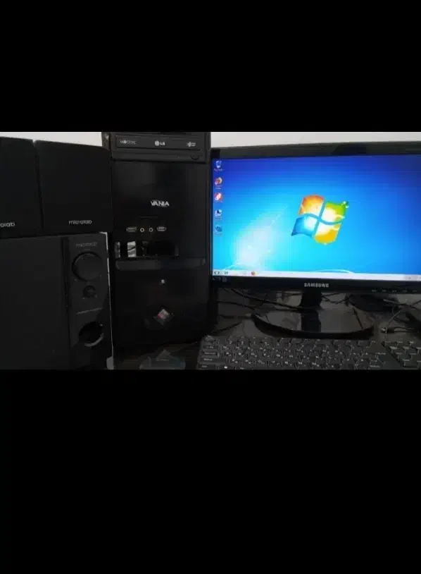 کامپیوتر باتمام لوازم سالم و درحد|رایانه رومیزی|ملارد, |دیوار