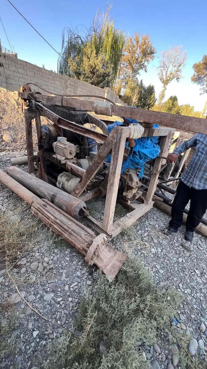 حفاری چاه‌عمیق بادستگاه بی صدا|خدمات پیشه و مهارت|کنگاور, |دیوار