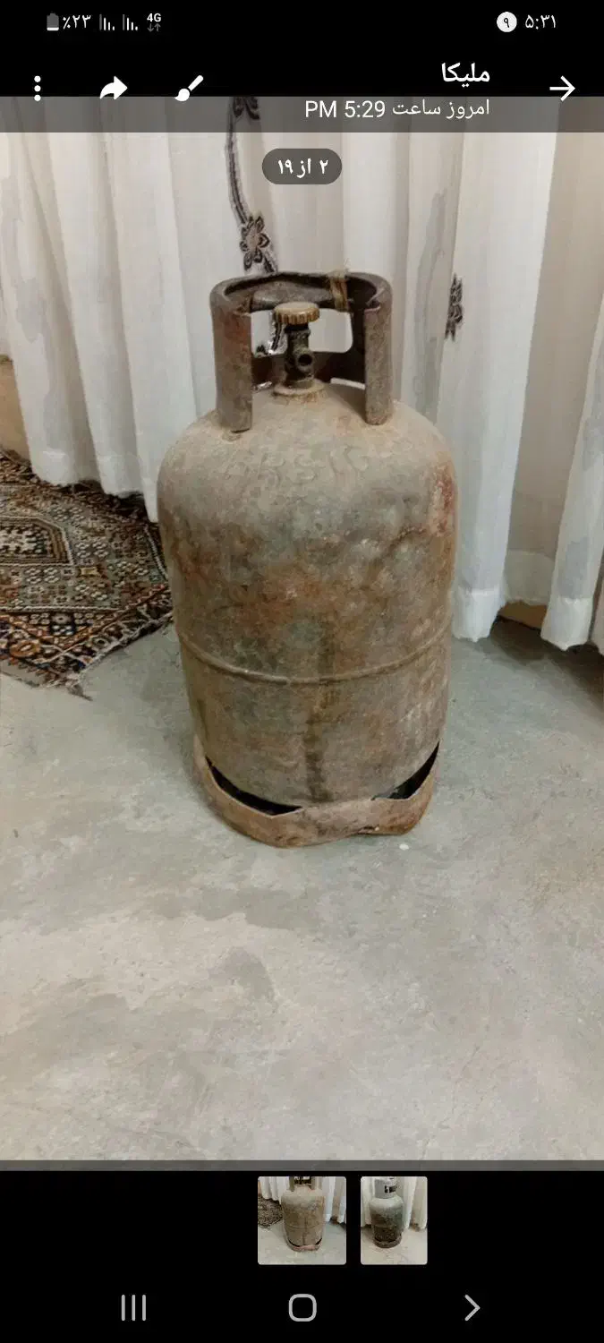 دوتا کپسول گاز  به فروش می‌رسد|اجاق گاز و لوازم برقی پخت‌وپز|قوچان, |دیوار