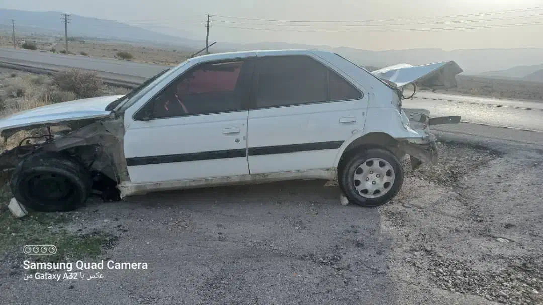 فروش پژو پارس سال مدل93 تصادفی|خودرو سواری و وانت|داراب, |دیوار