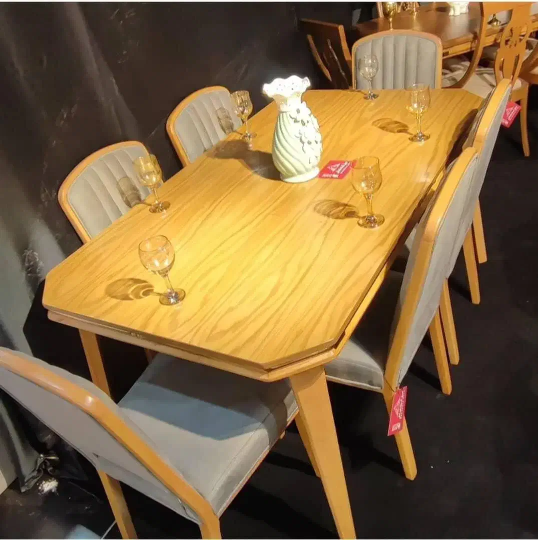 میز غذاخوری چوبی|میز و صندلی غذاخوری|خرم‌آباد, |دیوار