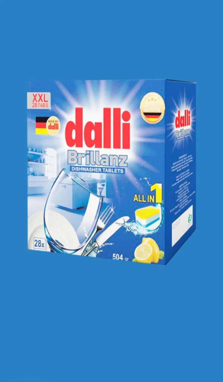 قرص ماشین ظرفشوئی ۲۸ عددی dalli|مواد شوینده و دستمال کاغذی|تهران, بازار|دیوار