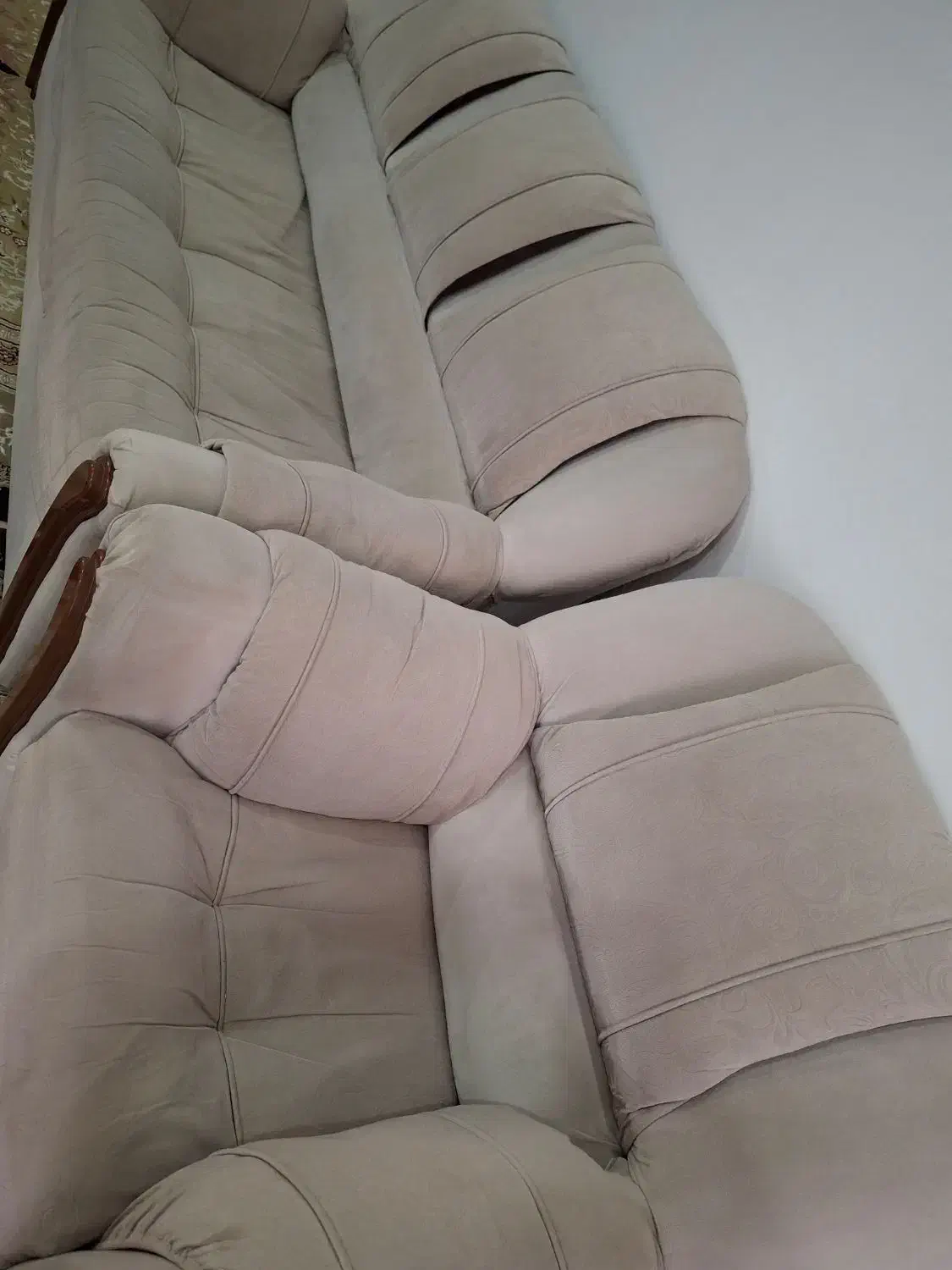 مبل هفت نفره کارکرده|مبلمان خانگی و میز عسلی|مشگین شهر, |دیوار