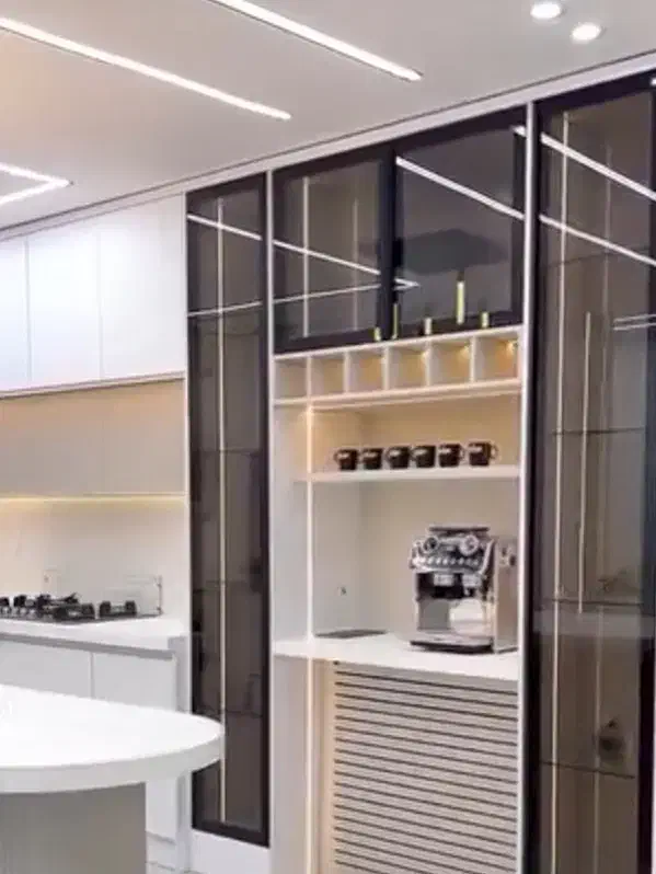 ساخت کابینت ام دی اف کمد دیواری درب چوبی|مصالح و تجهیزات ساختمان|شاهین‌شهر, گزبرخوار|دیوار