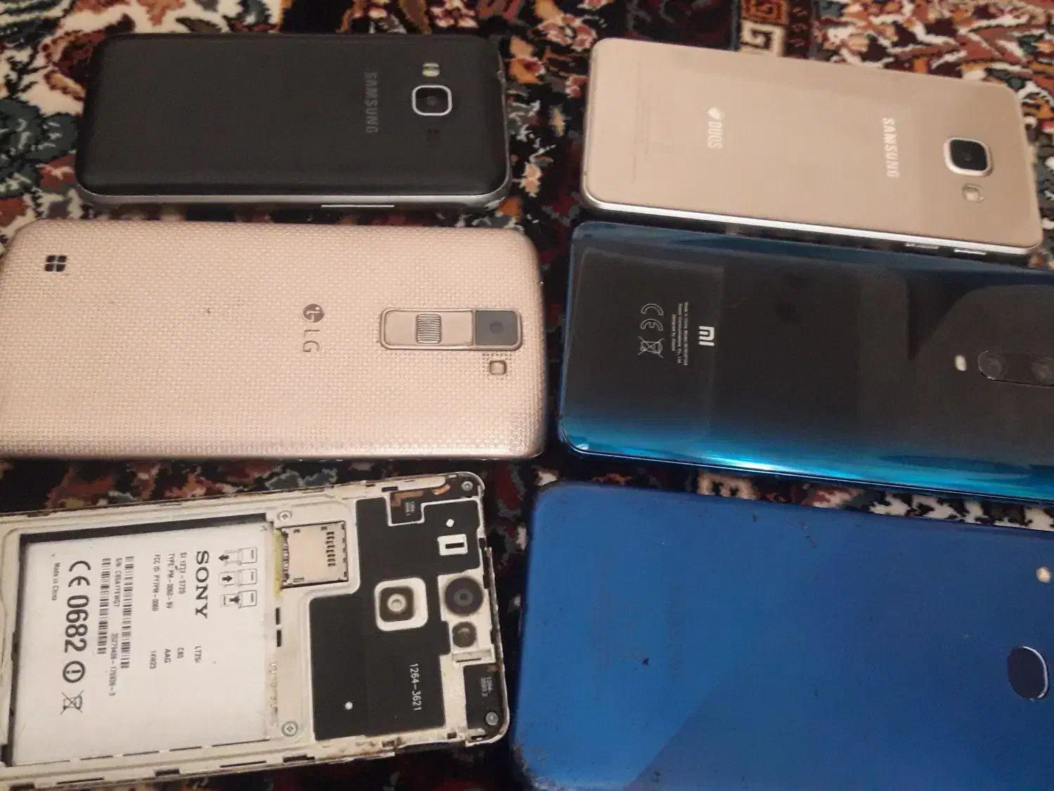 گوشی لمسی شیایومی|موبایل|تاکستان, |دیوار