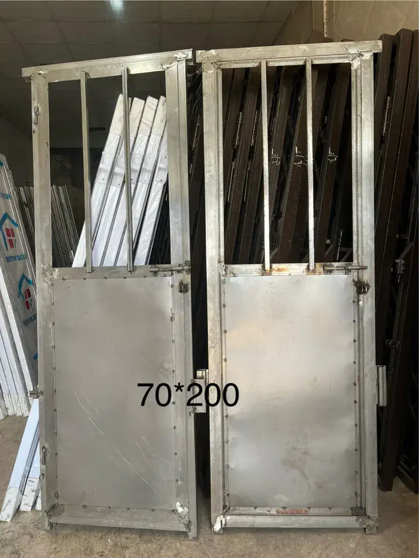 درب اهنی پی وی سی انباری خرپشته اتاق اسانسور PVC|مصالح و تجهیزات ساختمان|تهران, شهرک ابوذر|دیوار