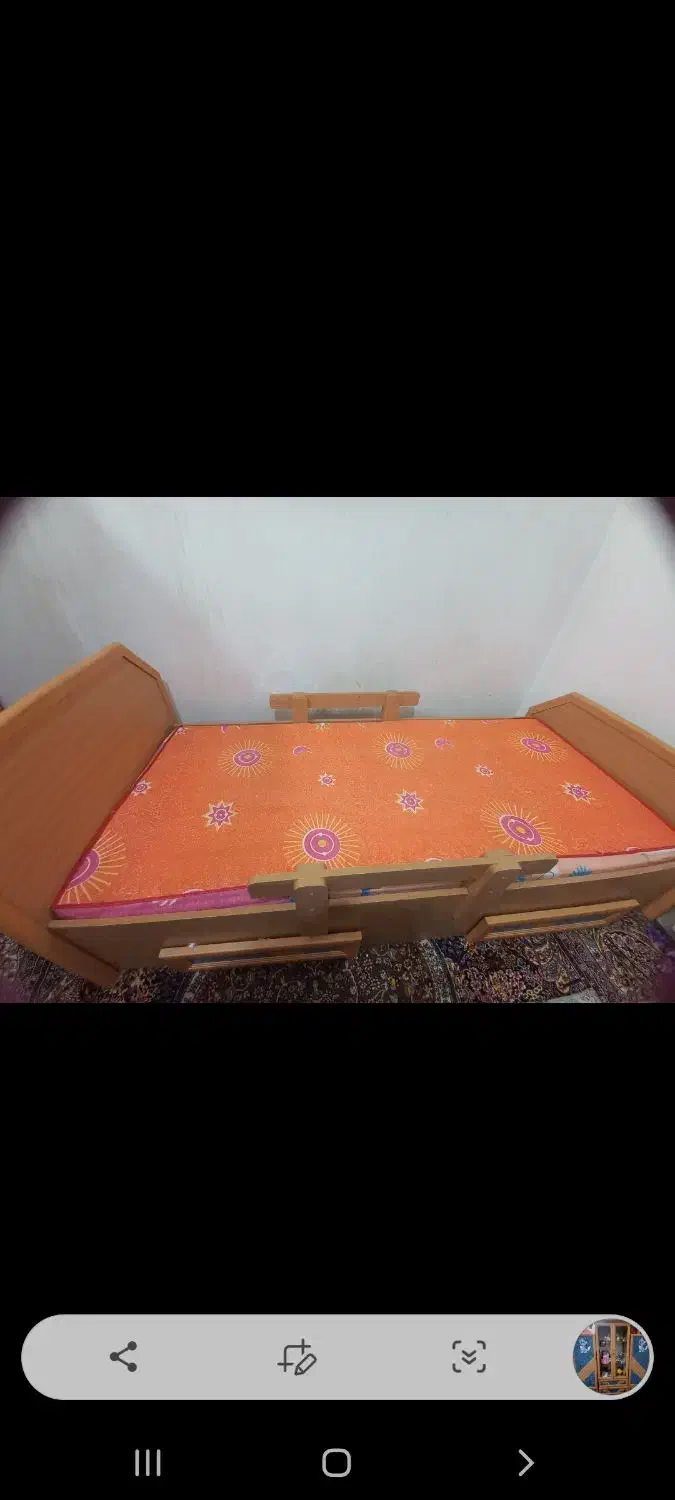 تخت کمد و دکور بچه|تخت و صندلی بچه|کاشان, شهرک فرهنگیان|دیوار