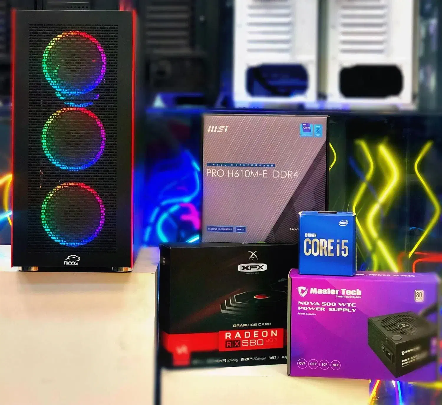 کیس گیمینگ اقتصادی- اقساطی|رایانه رومیزی|مشهد, عامل|دیوار