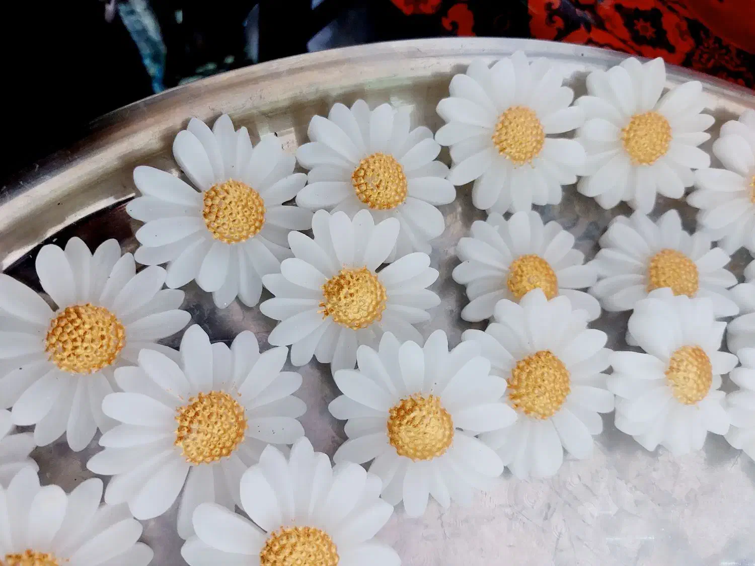 شمع گل بابونه|صنایع دستی و سایر لوازم تزئینی|آباده, |دیوار