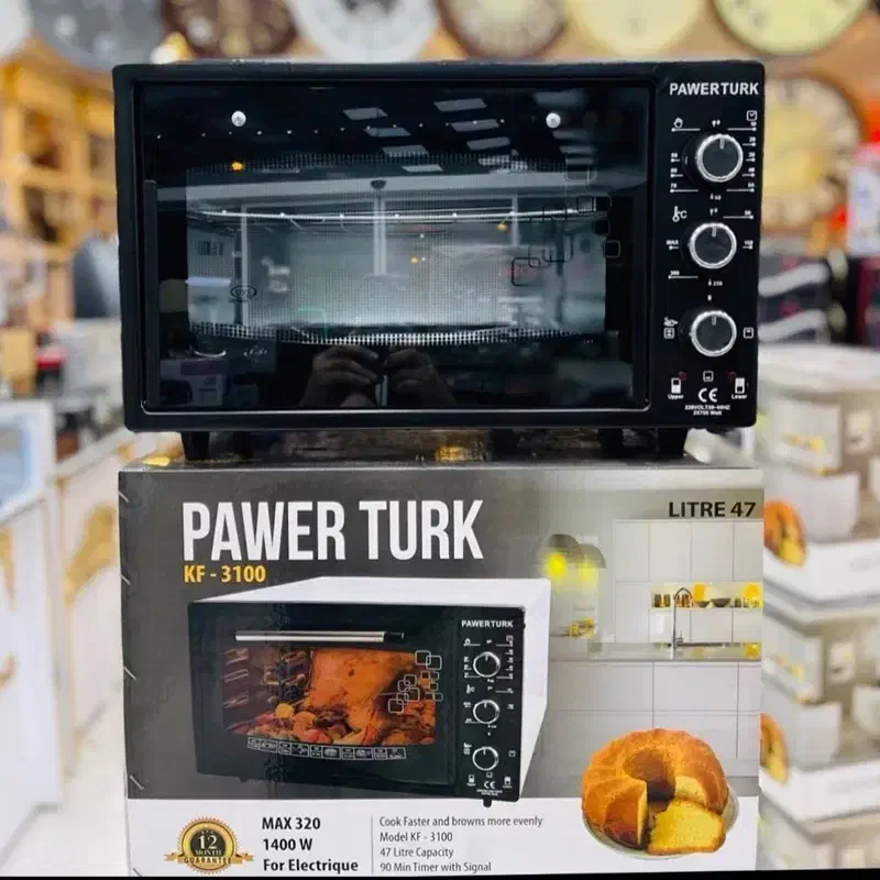 توستر پاور ترک ۳۱۰۰ اون توستر فربرقی|اجاق گاز و لوازم برقی پخت‌وپز|تهران, سلسبیل شمالی|دیوار