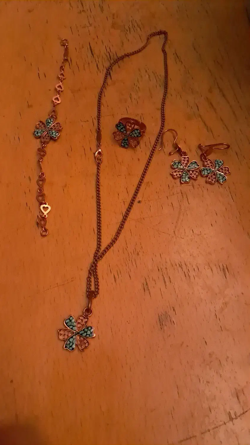 ست بدلیجات مس فیروزه ای اصفهان|بدلیجات|زنجان, |دیوار