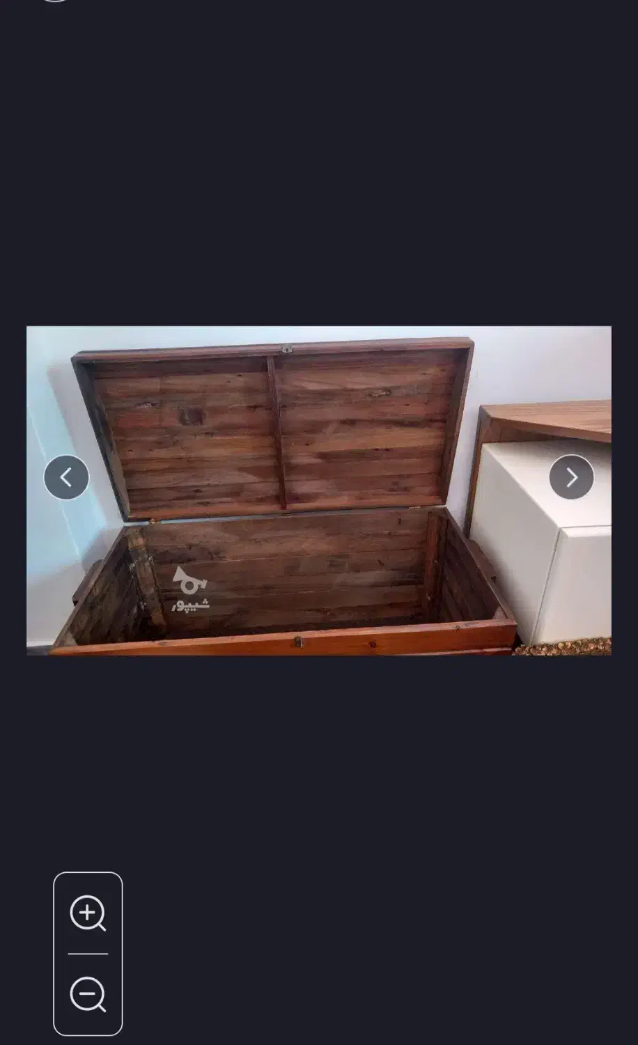 صندوق چوبی|مبلمان خانگی و میز عسلی|آستانه سرا, |دیوار