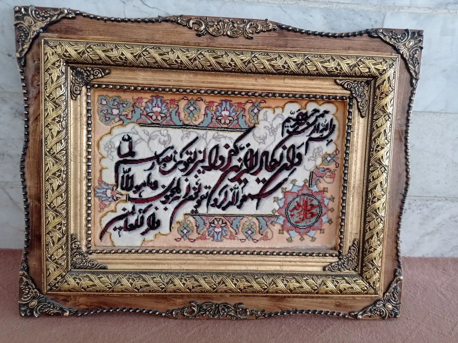 تابلو فرشی دستبافت|تابلو فرش|زنجان, |دیوار