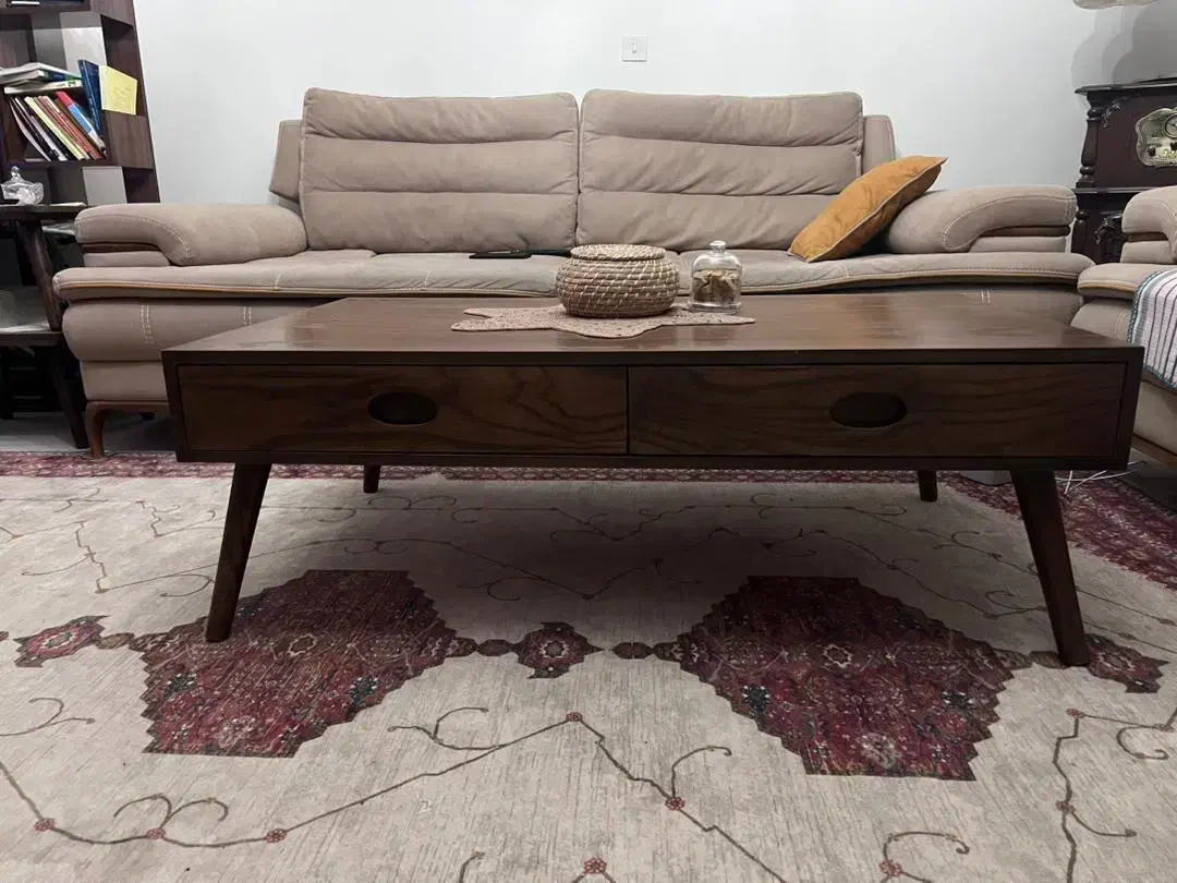 میز جلو مبلی چهار کشویی در حد نو شیک|مبلمان خانگی و میز عسلی|سهند, |دیوار