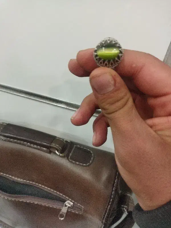 انگشتر چشم گربه رعد دار باکیفیت|جواهرات|بومهن, |دیوار