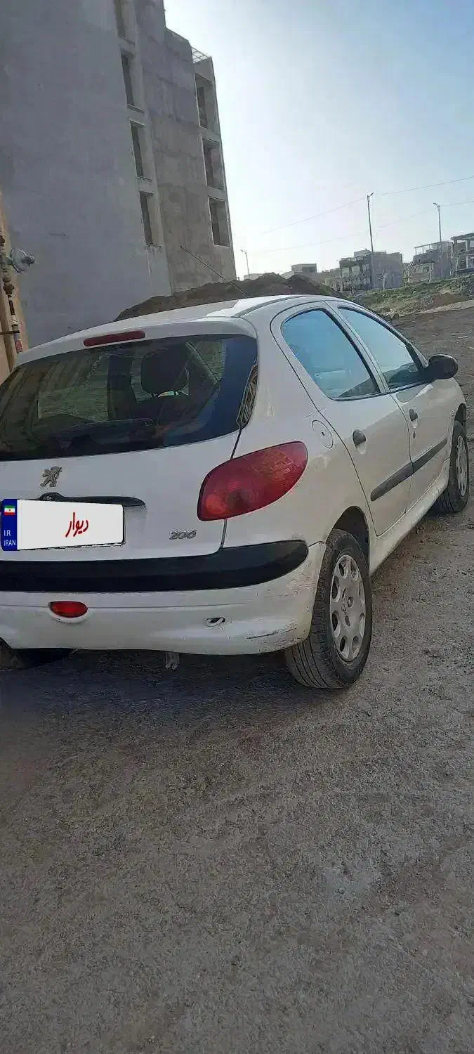 ماشین پژو ۲۰۶ تیپ دو مدل ۸۱|خودرو سواری و وانت|بومهن, |دیوار