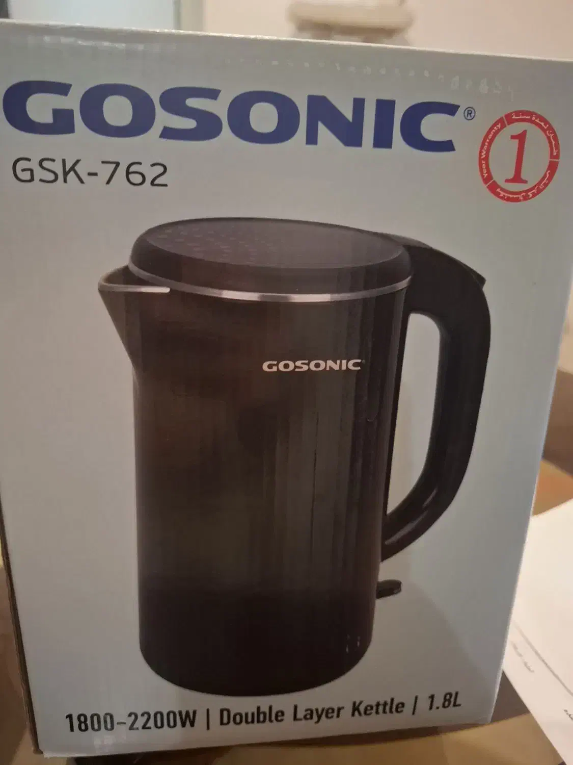 کتری برقی گاسونیک اصل|سماور، چای‌ساز، قهوه‌ساز|کرج, اتحاد|دیوار