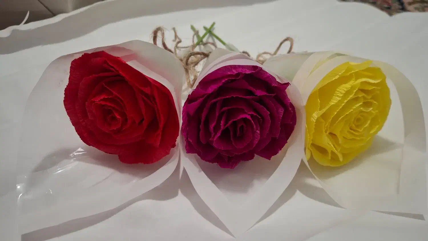 گل کاغذی خاص|گل مصنوعی|اسلامشهر, شهرک احمدیه|دیوار