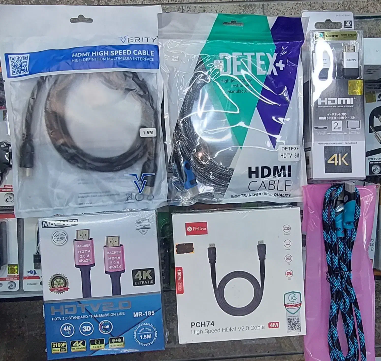 کابل اچ دی HDMI|قطعات و لوازم جانبی رایانه|مشهد, فرهنگیان (شهرک غرب)|دیوار