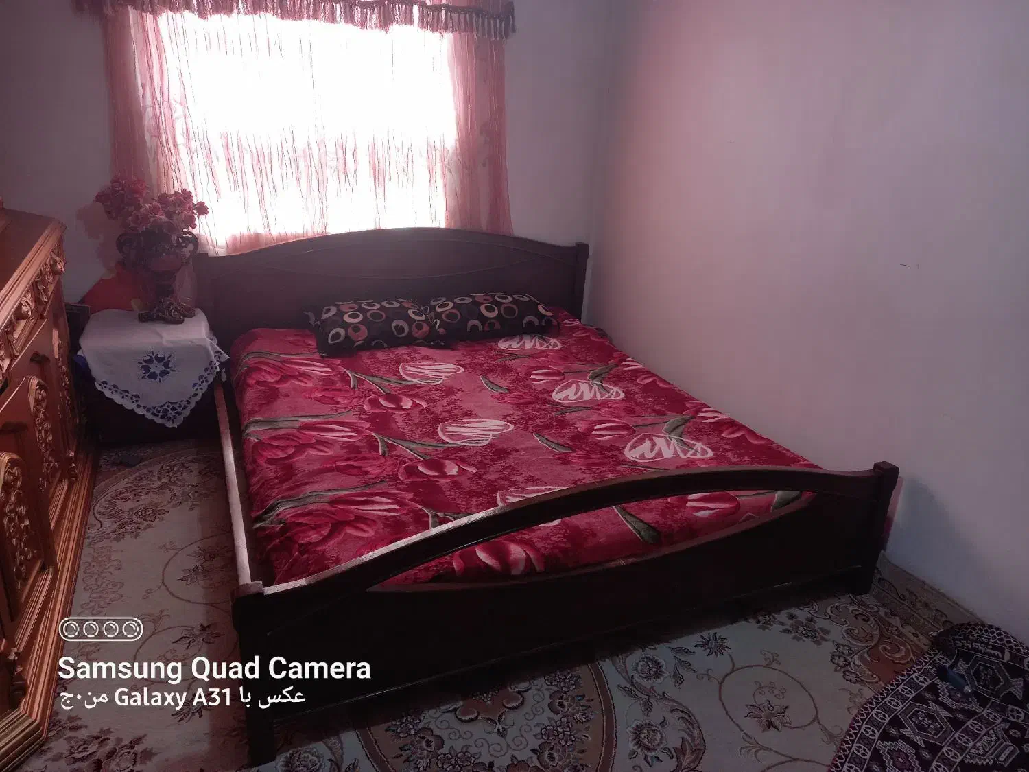 تخت خواب چوبی|تخت و سرویس خواب|بروجرد, |دیوار