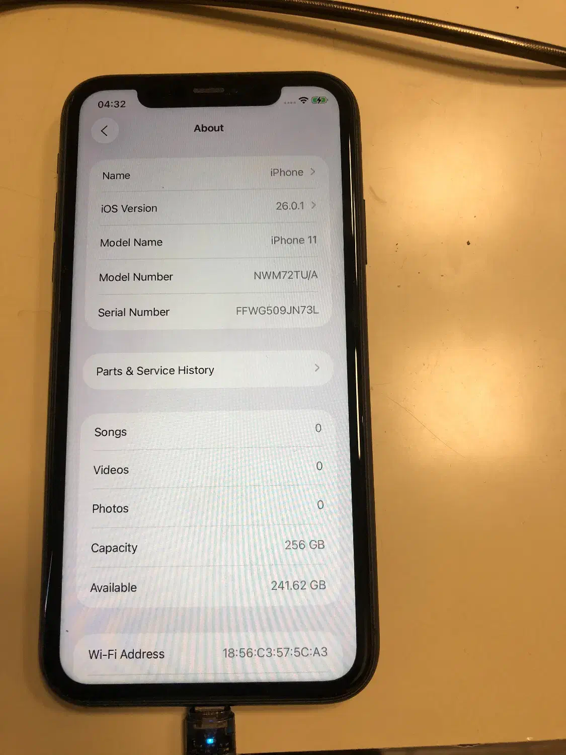 آیفون ۱۱ مشکی ۲۵۶ گیگ پارت نامبر ترکیه(تک سیم)|موبایل|تهران, شهرک چیتگر|دیوار