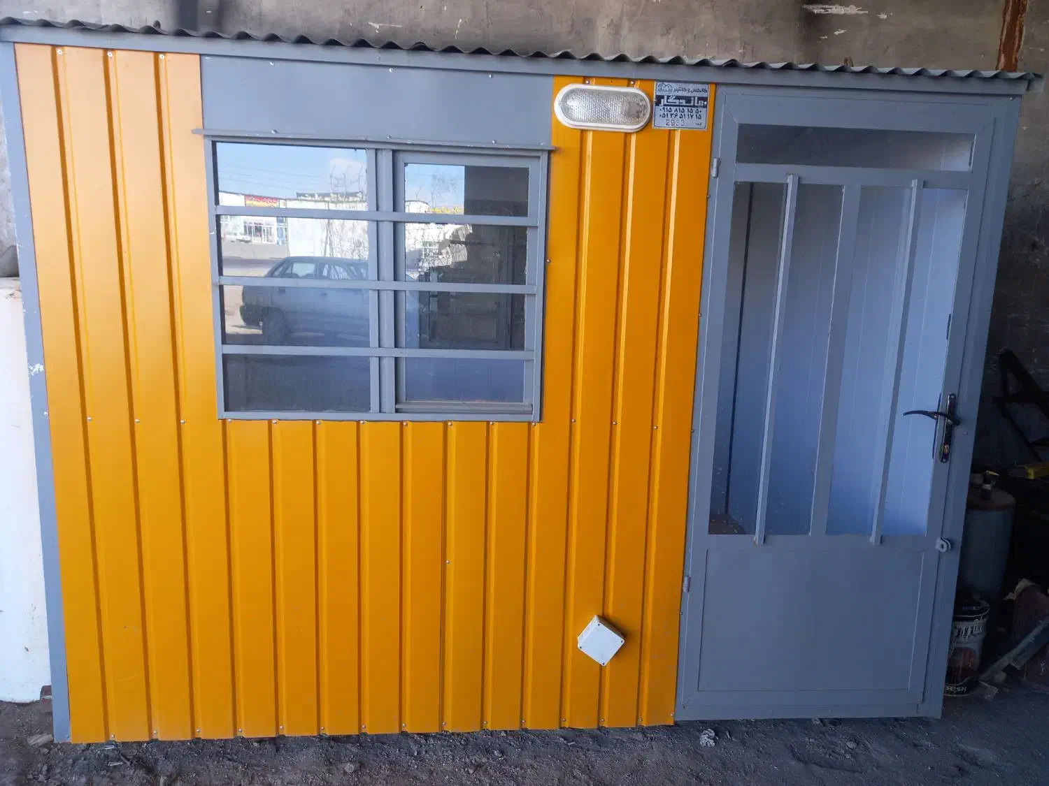 کانکس ۲در ۳|مصالح و تجهیزات ساختمان|مشهد, میان ولایت|دیوار