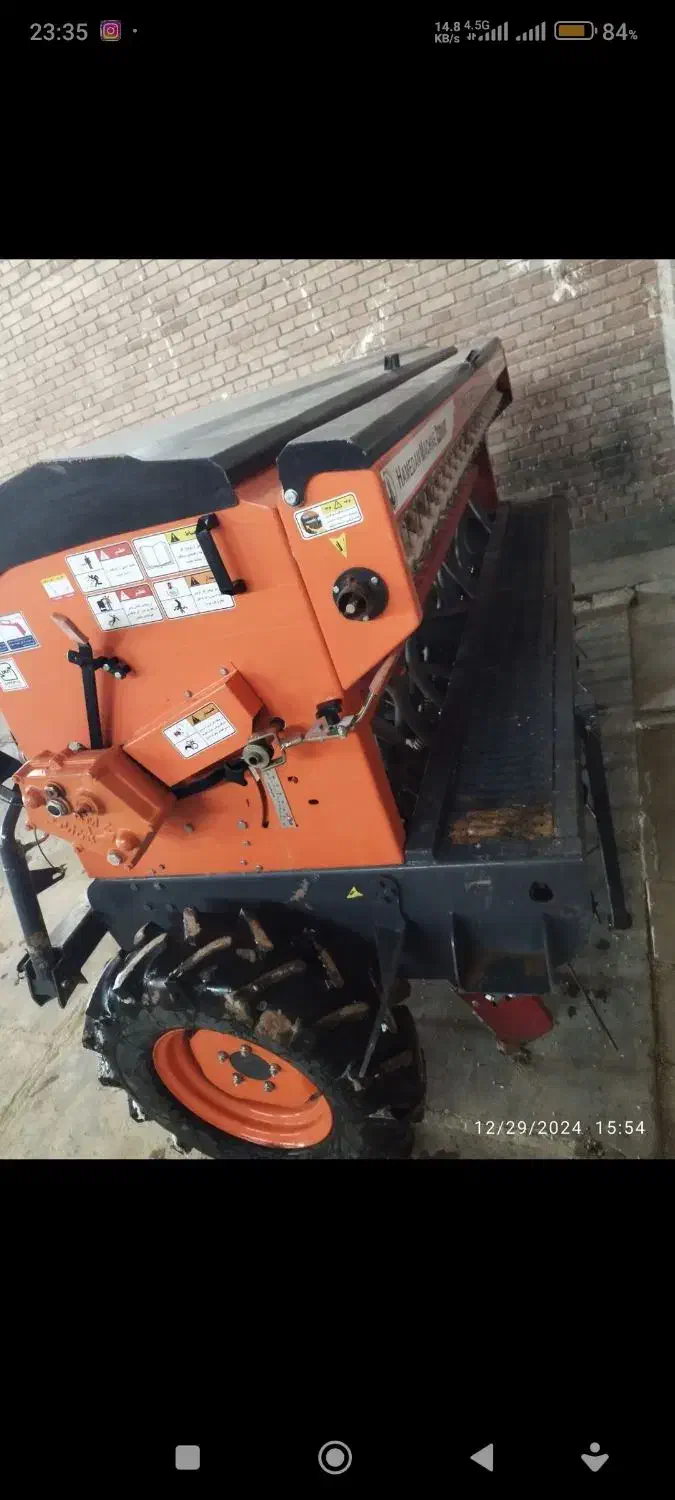 بذر کار 3 مخزن کششی 21ردیف ماشین زراعت|ماشینآلات صنعتی|رزن, |دیوار