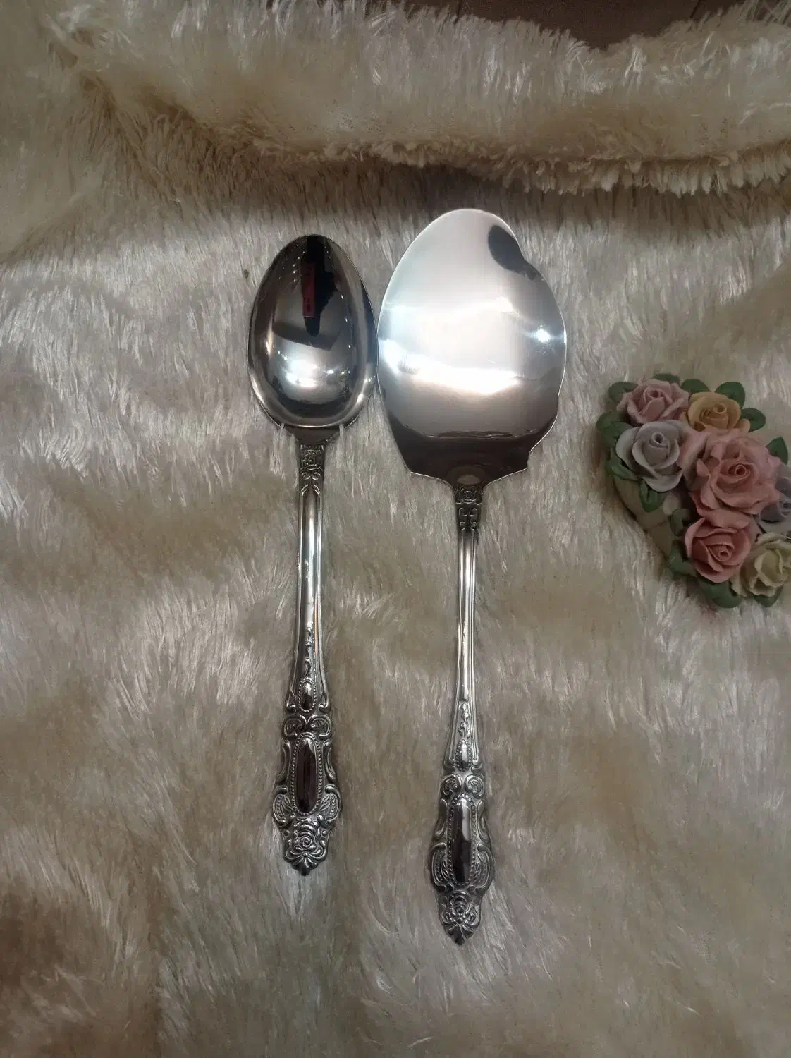 کفگیر ضخیم ژاپنی نو و قاشق شربت و کارد میوه ژاپن|ظروف سرو و پذیرایی|قم, بکایی|دیوار